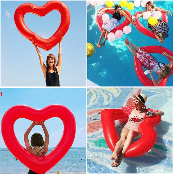 PINK HEART POOL FLOAT*