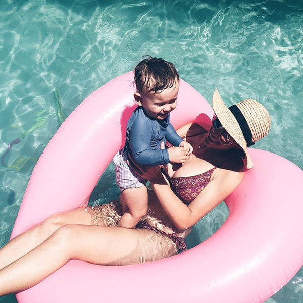 PINK HEARTS POOL FLOAT xo