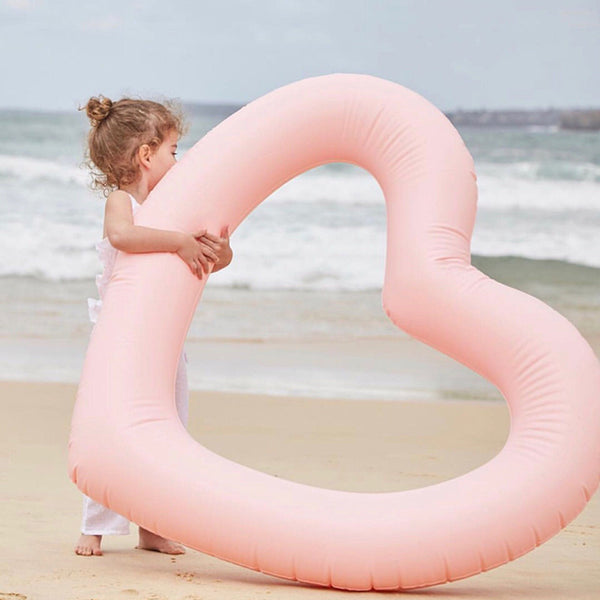 PINK HEARTS POOL FLOAT xo